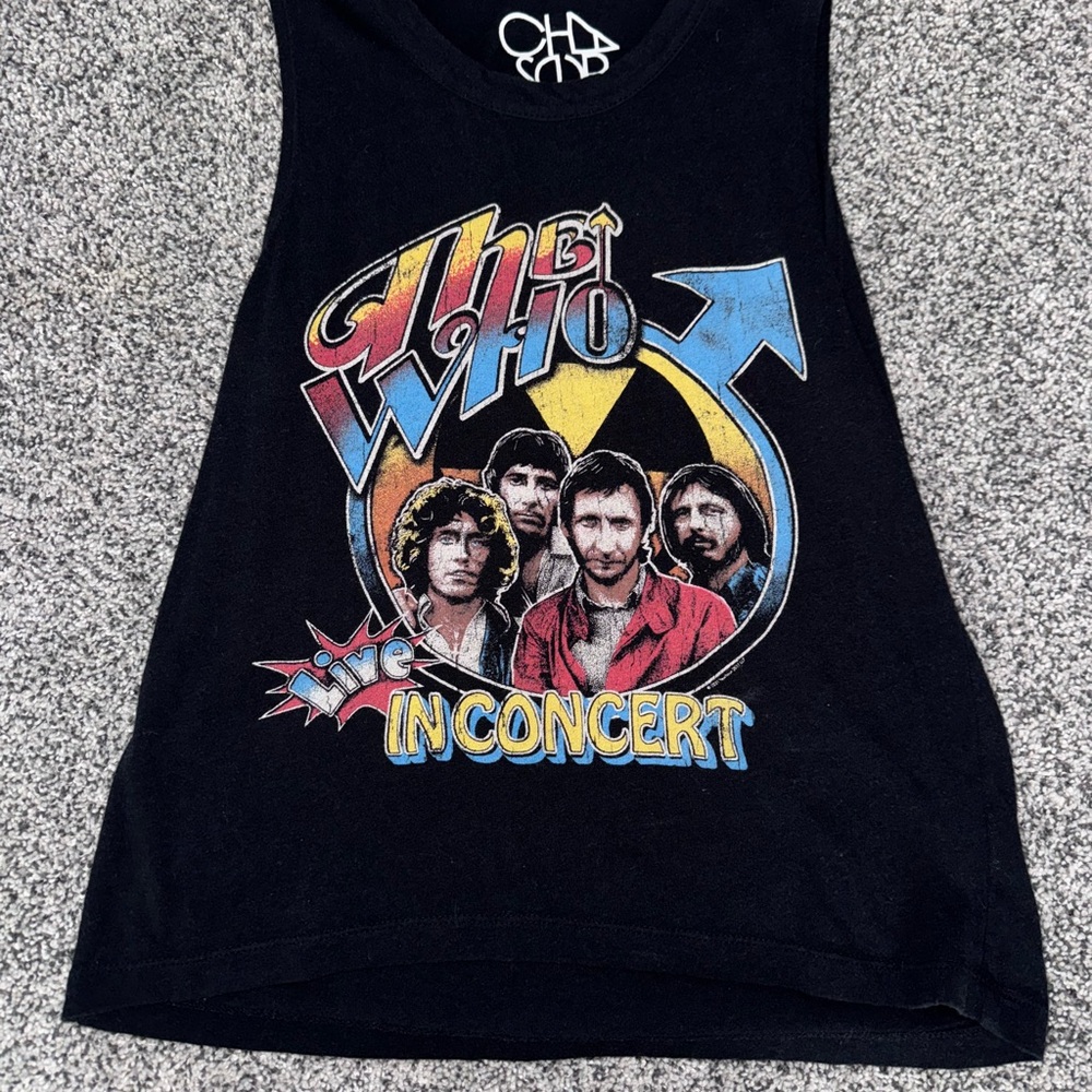 Chaser Black Graphic Muscle Tee